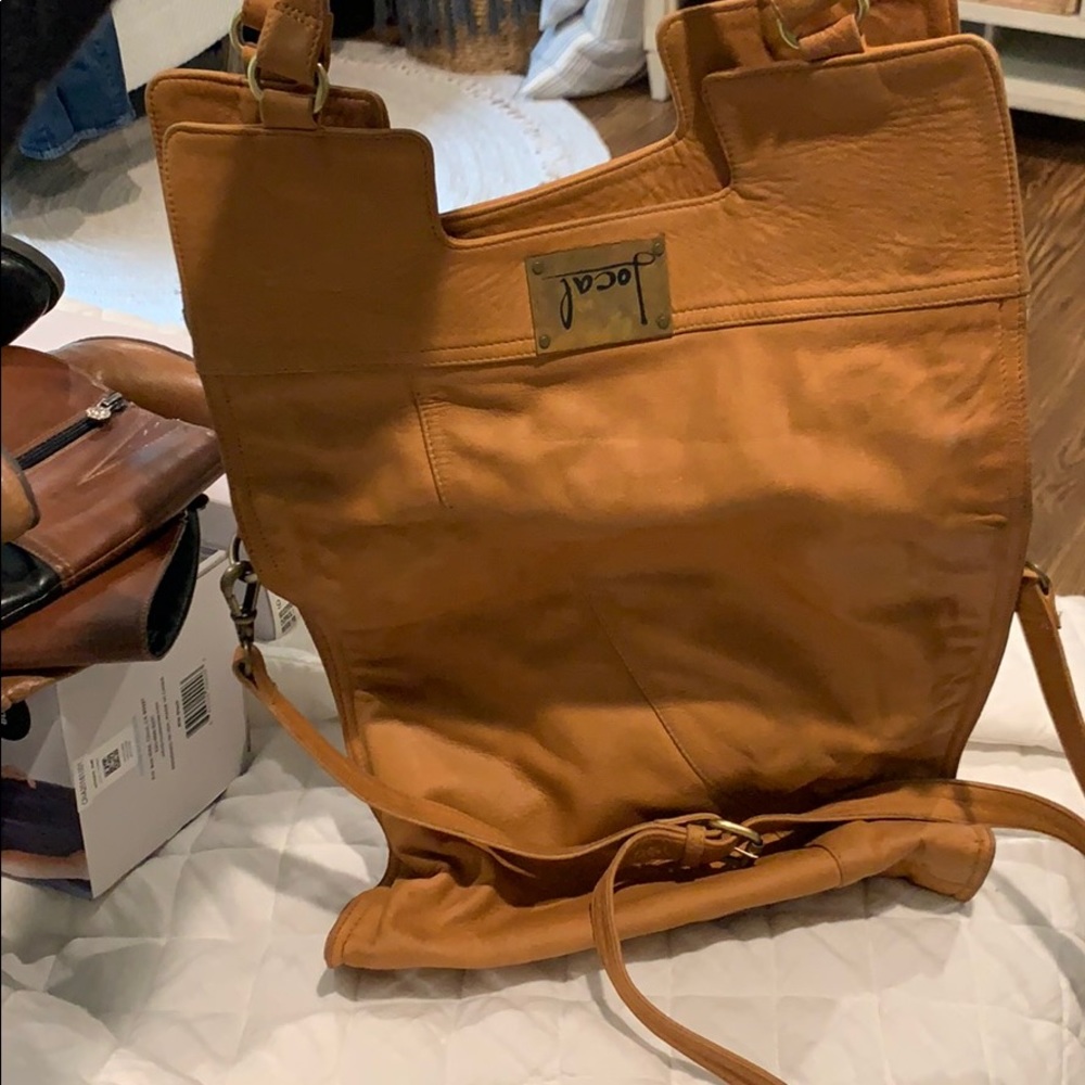 Hobo bag “Local” handmade real leather